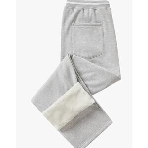 Mens 3XL Sweatpants with Zipper Pockets Soft Fleece Lined Drawstring Waist
